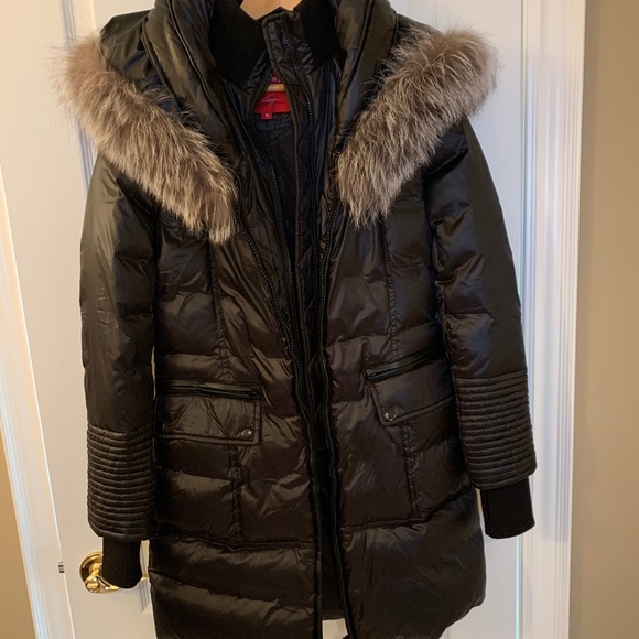 BLACK DOWN  WINTER COAT - M/S - Picture 5 of 16